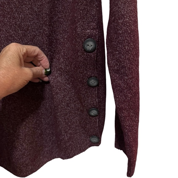 Fortune+ Ivy - Burgundy sweater - NWT - size L - Picture 7 of 8